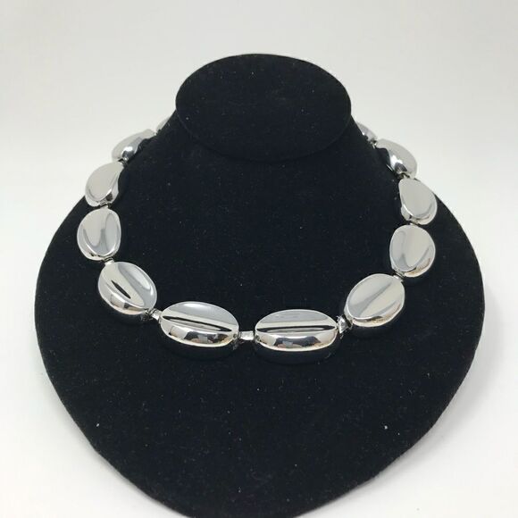 Talbots NWOT silver tone necklace - Picture 1 of 6